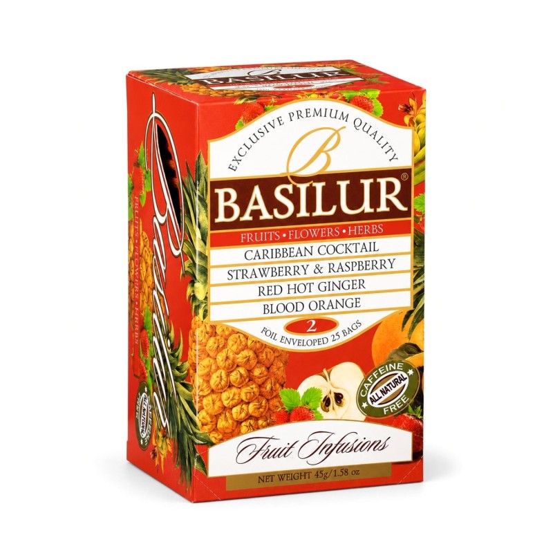 BASILUR Fruit Infusions Assorted Vol. II 25x1,8g
