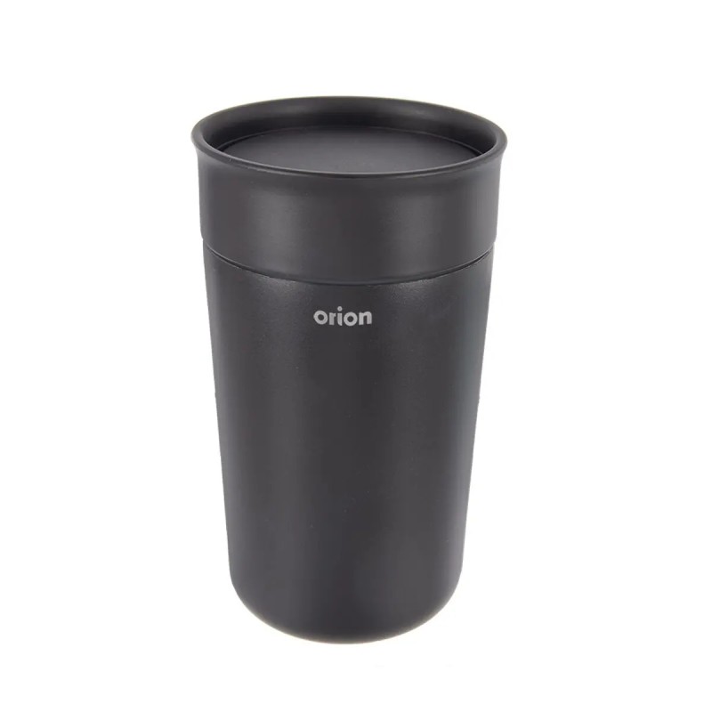 Nerezový termohrnek na kávu a čaj černý 350 ml