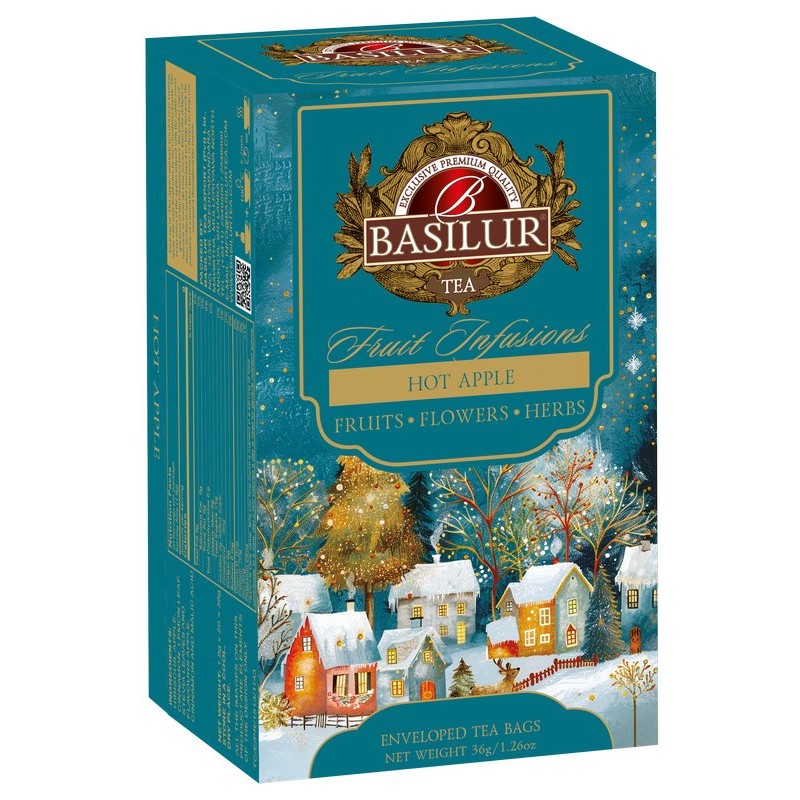 BASILUR Christmas Fruit Hot Apple 20x1,8g