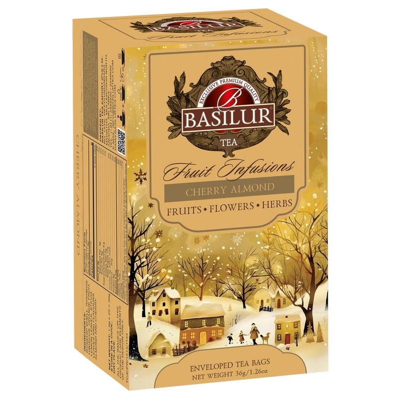 BASILUR Christmas Fruit Cherry Almond 20x1,8g