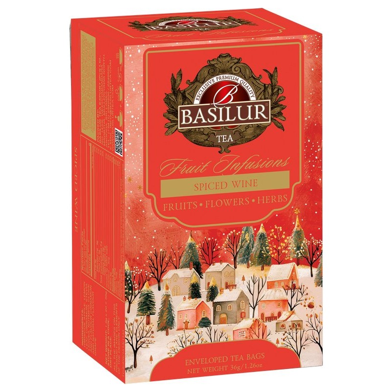 BASILUR Christmas Fruit Spiced Wine 20x1,8g
