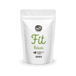Zlaté zrnko Fit káva bezkofeinová zrnková káva 200 g