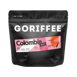 Goriffee Tumbaga Decaf zrnková káva 250 g