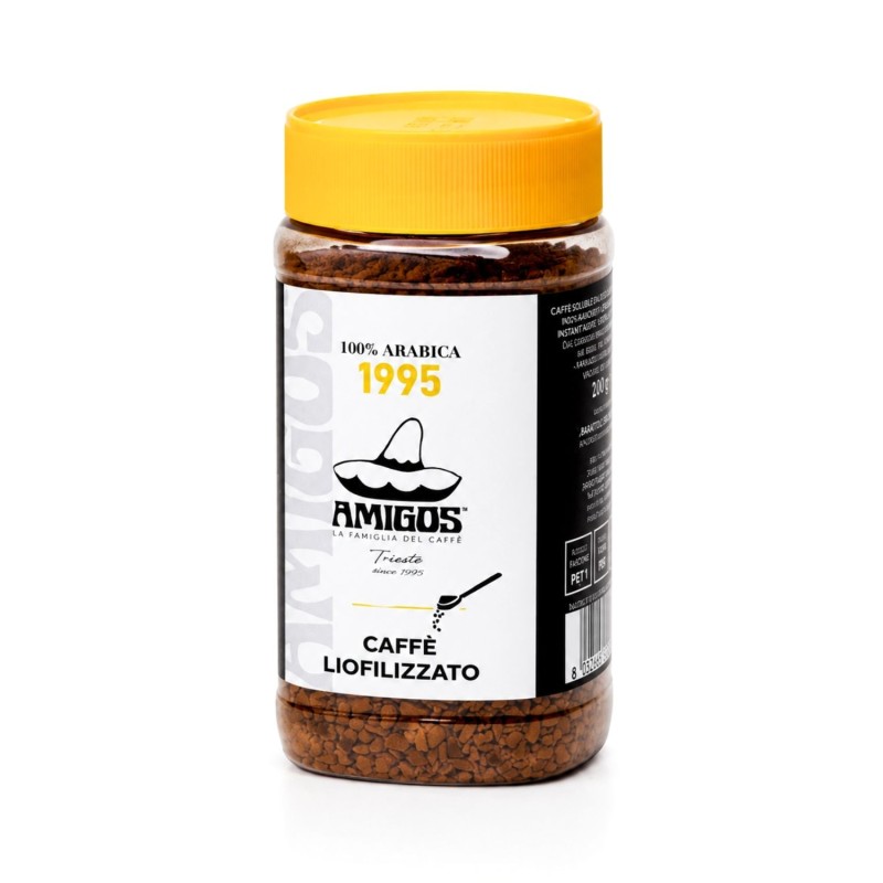 Amigos Caffé Trieste 100% arabika 1995 instantní káva 100 g