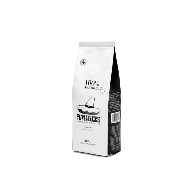 Amigos Caffé Trieste 7 Origini 100% arabika zrnková káva 250 g