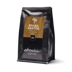 Ebenica Brasil Santos zrnková káva 220 g