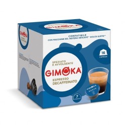 Gimoka Decaffeinato bezkofeínové kapsle do Dolce Gusto 16 ks