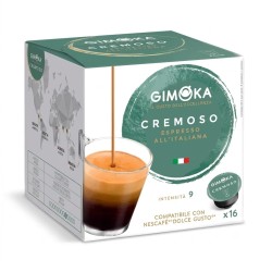 Gimoka Espresso Cremoso kapsle do Dolce Gusto 16 ks
