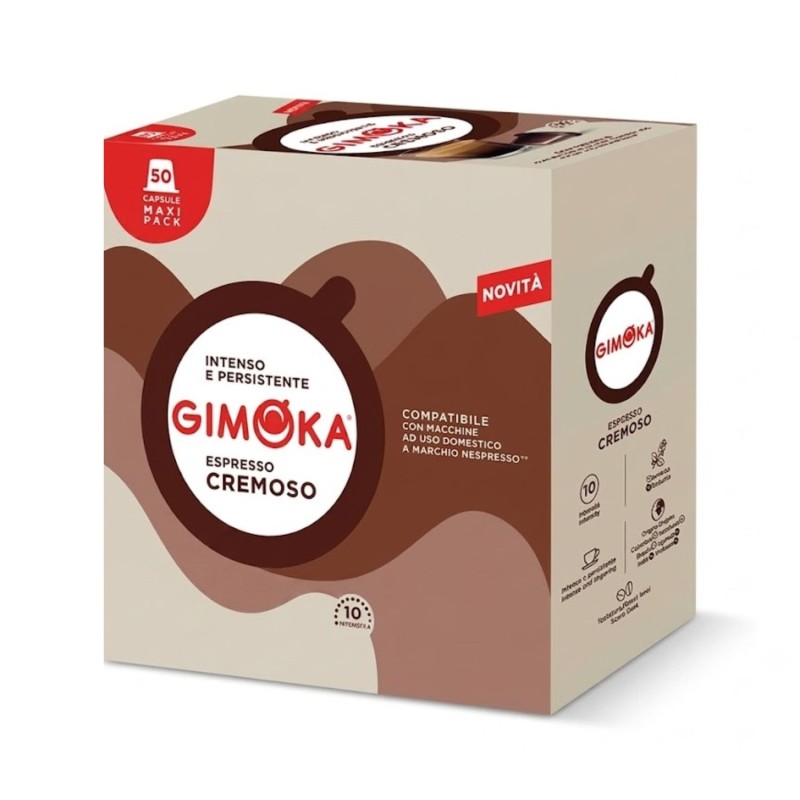 Gimoka Espresso Cremoso kapsle do Nespresso 50 ks