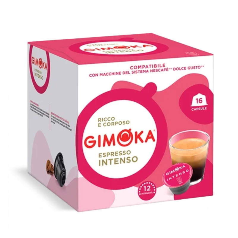 Gimoka Espresso Intenso kapsle do Dolce Gusto 16 ks