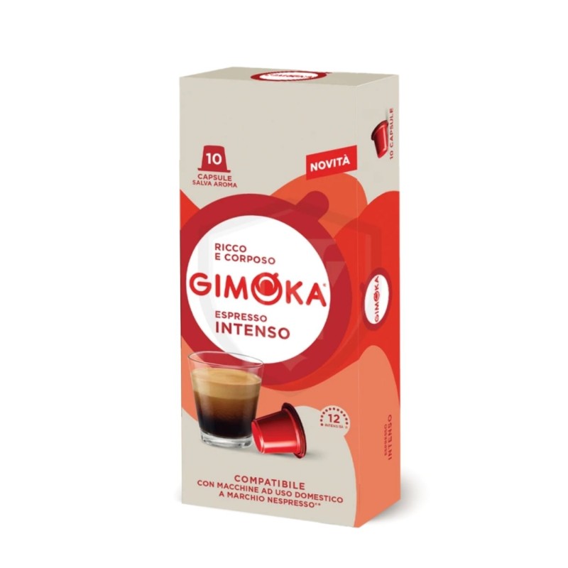 Gimoka Espresso Intenso kapsle do Nespresso 10 ks