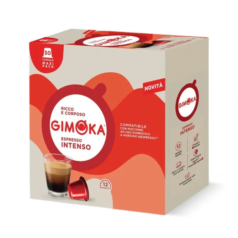 Gimoka Espresso Intenso kapsle do Nespresso 50 ks