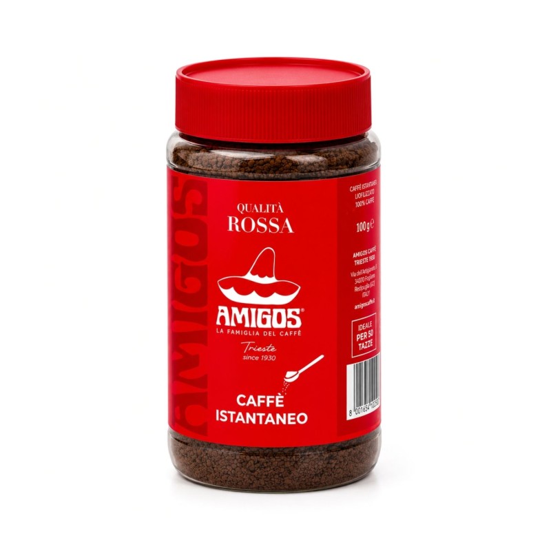 Amigos Caffé Trieste Qualitá Rossa instantní káva 100 g