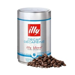 Illy Espresso Decaf bezkofeinová zrnková káva 250 g