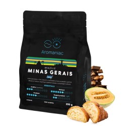 Aromaniac Brazílie Minas Gerais bezkofeinová zrnková káva 250 g