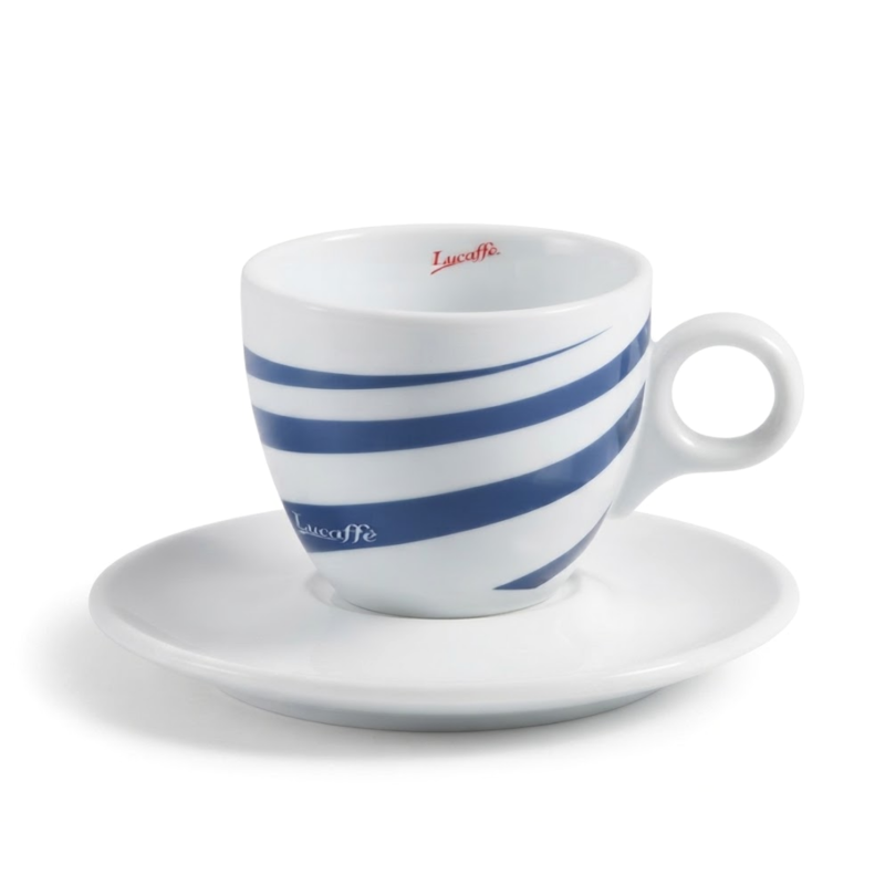 Lucaffé šálek Onde Blue pro Cappuccino 150 ml