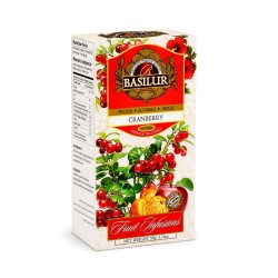 BASILUR Fruit Cranberry 25x2g
